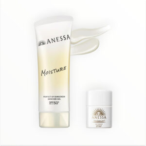 ANESSA Moisture Perfect UV Sunscreen Skincare Gel NB SPF50+ 90 g – lightweight japanese sunscreen gel