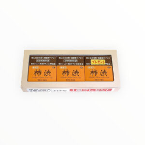 Azuma Shoji Set of 3 transparent soaps with persimmon extract (price of 2)