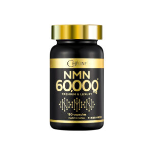 CHÉLINE NMN 60,000mg with collagen, hyaluronic acid, placenta, ceramides and a beauty complex, 180 capsules