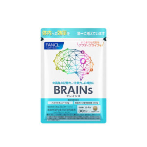 FANCL BRAINs – supplement for cognitive support and daily mental performance, 120 tablets
