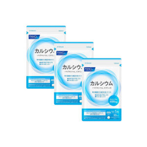FANCL Calcium with Magnesium and Vitamin D, 30 days × 3 packs