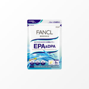 FANCL EPA & DPA (Omega-3) – omega 3 supplement for heart health and circulation support, 150 capsules