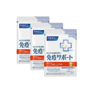 FANCL Immune Support, tablets to be taken with water, 30 tablets* 3 pakcs