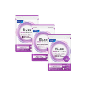 FANCL Iron & Folic Acid, 60 tablets*3 pakcs
