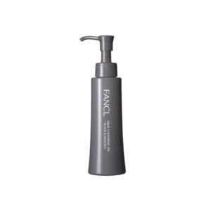 FANCL Mild Cleansing Oil Black & Smooth – cleansing oil for pore care and smooth skin texture, 120 ml
