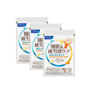 FANCL Sleep & Fatigue Care 90 days (4 tablets × 90 days / 3 packs)