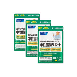 FANCL Triglyceride Support, 120 tablets* 3 pakcs