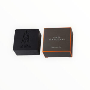 GINZA TANAGOKORO Charcoal Bar - charcoal soap, 160 g