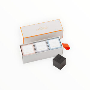 GINZA TANAGOKORO Cube Charcoal Bar - charcoal soap, 29 g × 3 pcs
