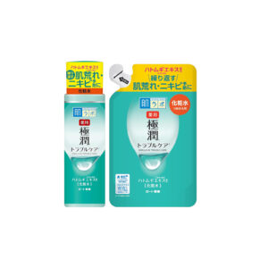 Hada Labo Gokujyun Trouble Care Medicated Lotion Set (170 ml + 170 ml refill)