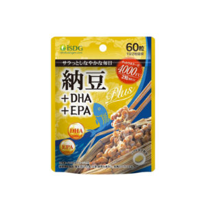 iSDG Nattokinase 4000FU + DHA & EPA, 60 Capsules