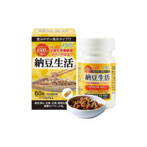 iSDG Nattokinase 4000FU for Daily Vascular Support, 60 Capsules