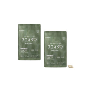 JHFA Shionogi Healthcare Fucoidan PROTECT 200: Fucoidan and Lactic Acid Bacteria, 60 capsules*2 pieces