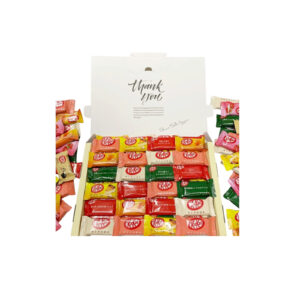 KitKat Mini Luxury Assortment Gift Box — an assortment of Japanese KitKats, 6+ flavours, 48 pieces.