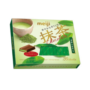 Meiji Matcha-milk chocolate with matcha green tea, 150 gr