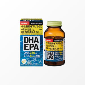 Orihiro DHA EPA DPA - comprehensive prevention of age-related changes, 180 capsules