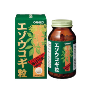 Orihiro Eleuthero 400 Tablets - Japanese Eleuthero Supplement for Energy & Stamina