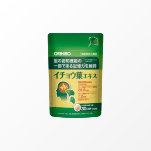 Orihiro Ginkgo Leaf Extract for Brain Health Support, 120 Tablets