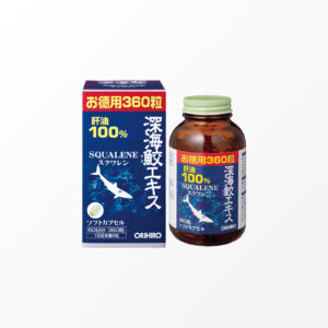 Orihiro Squalene 360 Capsules- Japanese Squalene Supplement for Skin & Immunity
