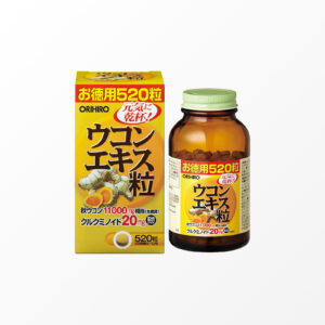 Orihiro Turmeric Extract, 520 tablets