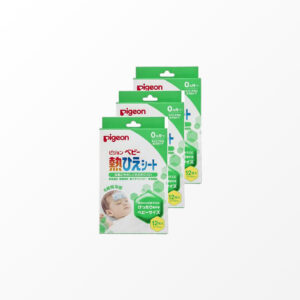 Pigeon Cooling Plasters for Babies (12 pieces × 3 packs) - 36 plasters