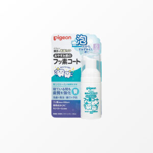 Pigeon Fluoridating mousse with xylitol for milk teeth (no rinsing required), 50 ml
