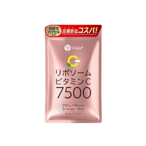 SIMPLE+ Liposomal Vitamin C 7500mg, 30 capsules