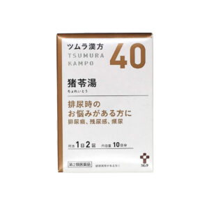 Tsumura Kampo Choreito Extract Granules №40, 20 sachets – urinary tract support