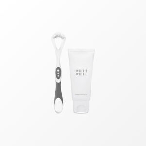 White Tongue Polish Gel with tongue brush, 80 ml